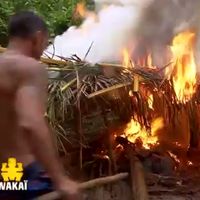 "Koh-Lanta" : Pascal provoque un incendie sur le camp des jaunes