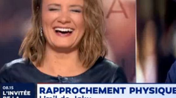 Fou rire de Pascale de La Tour du Pin dans la matinale de LCI après une séquence insolite