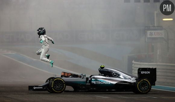 Le sautillant Nico Rosberg en novembre 2016