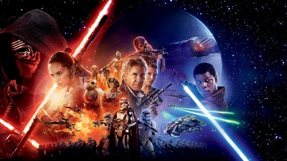 Audiences : Petite déception pour "Star Wars 7" devant "Zone interdite" en forme, Arte au million