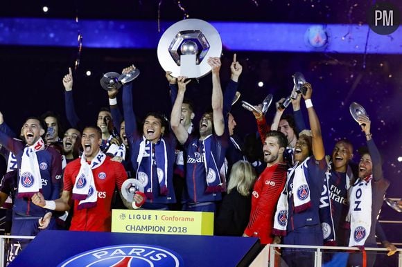 Le PSG, sacré champion de France