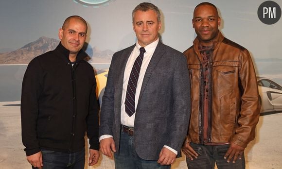 Chris Harris, Matt Le Blanc et Rory Reid dans "Top Gear"