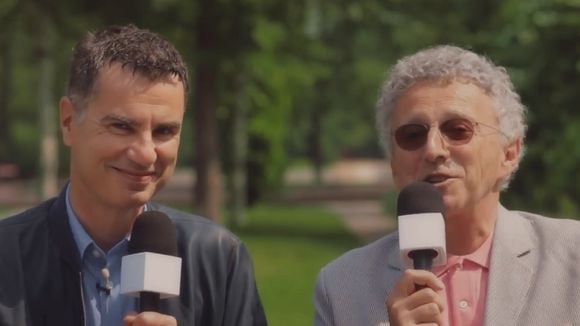 Laurent Luyat et Nelson Monfort dans un clip très chaud sur le tennis