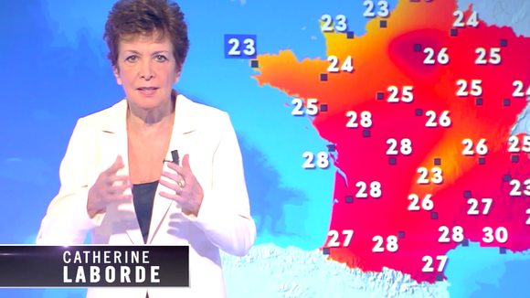 C8 : Catherine Laborde fait un retour surprise à la météo