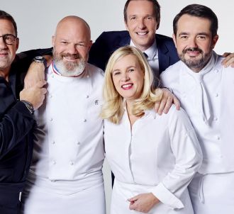 Les jurés de 'Top Chef' en compagnie de Stéphane Rotenberg