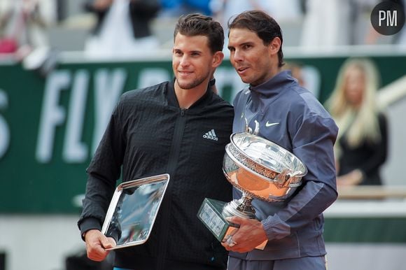 Dominic Thiem et Rafael Nadal