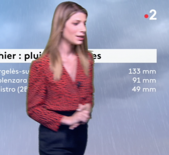 Chloé Namédian rate sa météo sur France 2