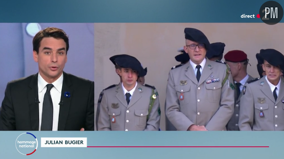 Julian Bugier aux commandes de l'édition spéciale de France 2