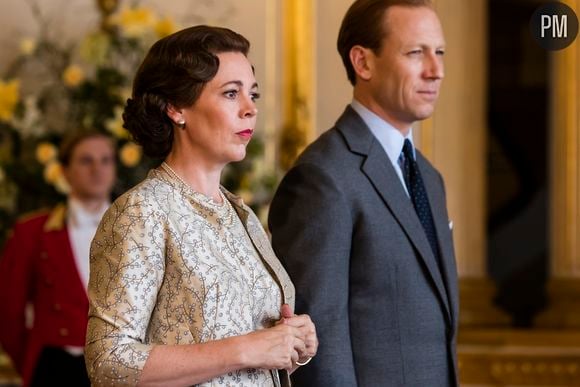 Olivia Colman et Tobias Menzies dans "The Crown"