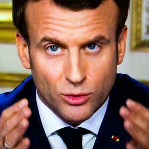 Emmanuel Macron lors de son allocution du 12 mars 2020