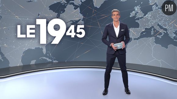 Xavier des Moulins, présentateur du "19.45" sur M6.