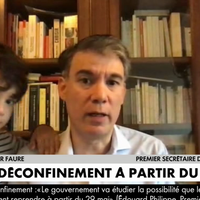 Le duplex d'Olivier Faure sur CNews interrompu par... son fils !