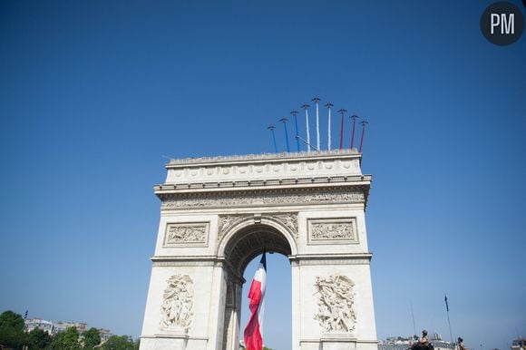 La patrouille de France passera à deux reprises au-dessus des Champs-Elysées