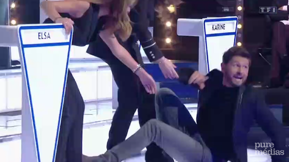 "Le grand concours" : Christophe Beaugrand chute après une danse avec Alessandra Sublet