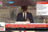 Emmanuel Macron interrompu en plein discours par... la pluie !