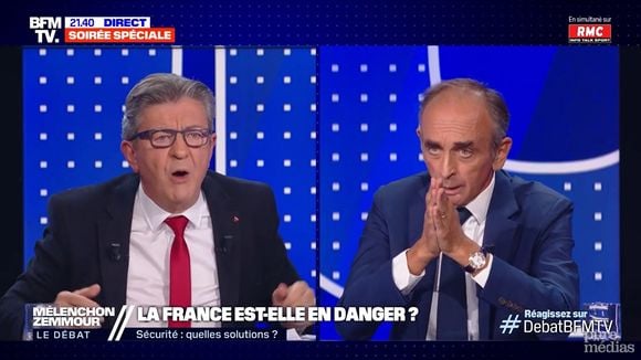 "Vous n'avez pas honte de parler comme ça !?" : Jean-Luc Mélenchon s'emporte contre Eric Zemmour sur les musulmans