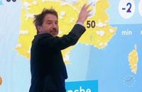 Edouard Baer perturbe la météo de "Télématin" sur France 2