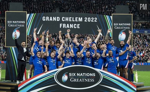 L'équipe de France de rugby.