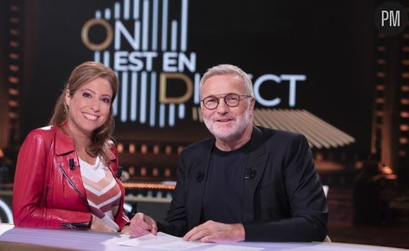 Léa Salamé et Laurent Ruquier.