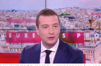 Jordan Bardella sur le plateau de CNews aujourd'hui