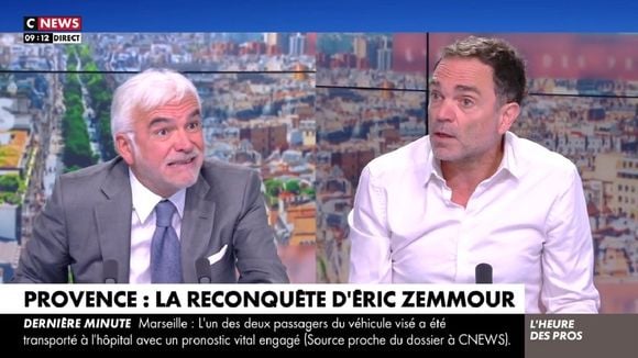 "Je ne suis pas venu ici pour me faire engueuler !" : Yann Moix et Pascal Praud s'écharpent sur CNews