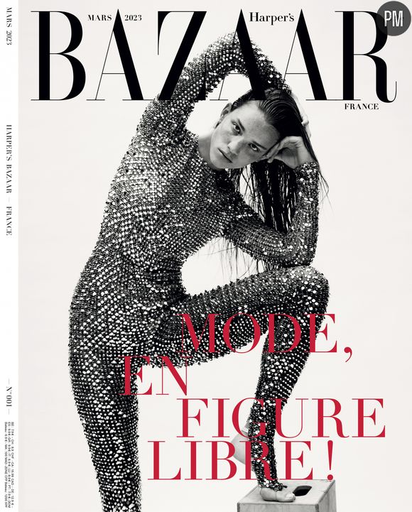 La Une du mois de mars 2023 de "Harper's Bazaar".