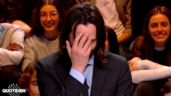 "C'est de pire en pire !" : Keanu Reeves très gêné par les questions de Yann Barthès dans "Quotidien"