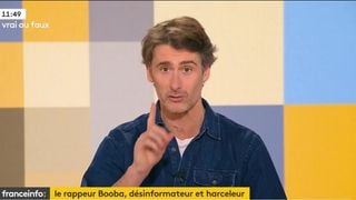 "C'est un appel à la meute" : Visé par un portrait dans "Vrai ou faux", Booba s'en prend violemment à des journalistes de franceinfo