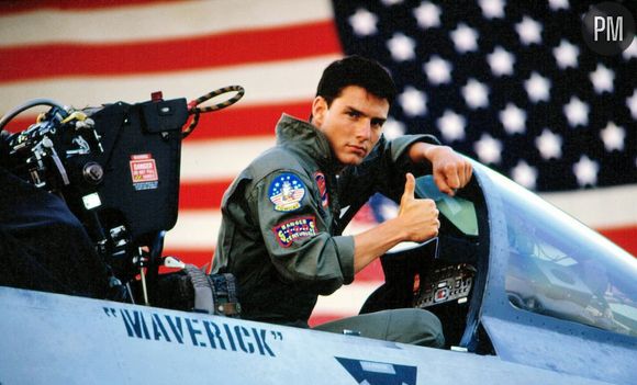 Tom Cruise dans "Top Gun" en 1986