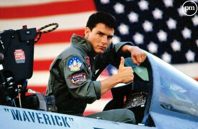 Tom Cruise dans "Top Gun" en 1986