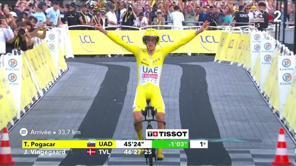 Audiences dimanche : Combien de téléspectateurs ont assisté à la victoire de Tadej Pogacar au Tour de France sur France 2 ?