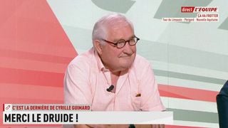 "Il est temps que j'arrête" : Cyrille Guimard fait ses adieux comme consultant de la chaîne L'Équipe