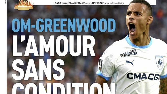 "L'amour sans condition" : La Une de "L'Équipe" sur Mason Greenwood, accusé de violences conjugales, fait polémique, le journal présente ses excuses