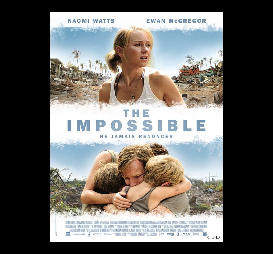 L'affiche du film "The Impossible" (2012)