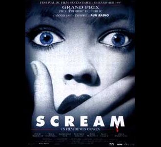 Affiche de 'Scream'.