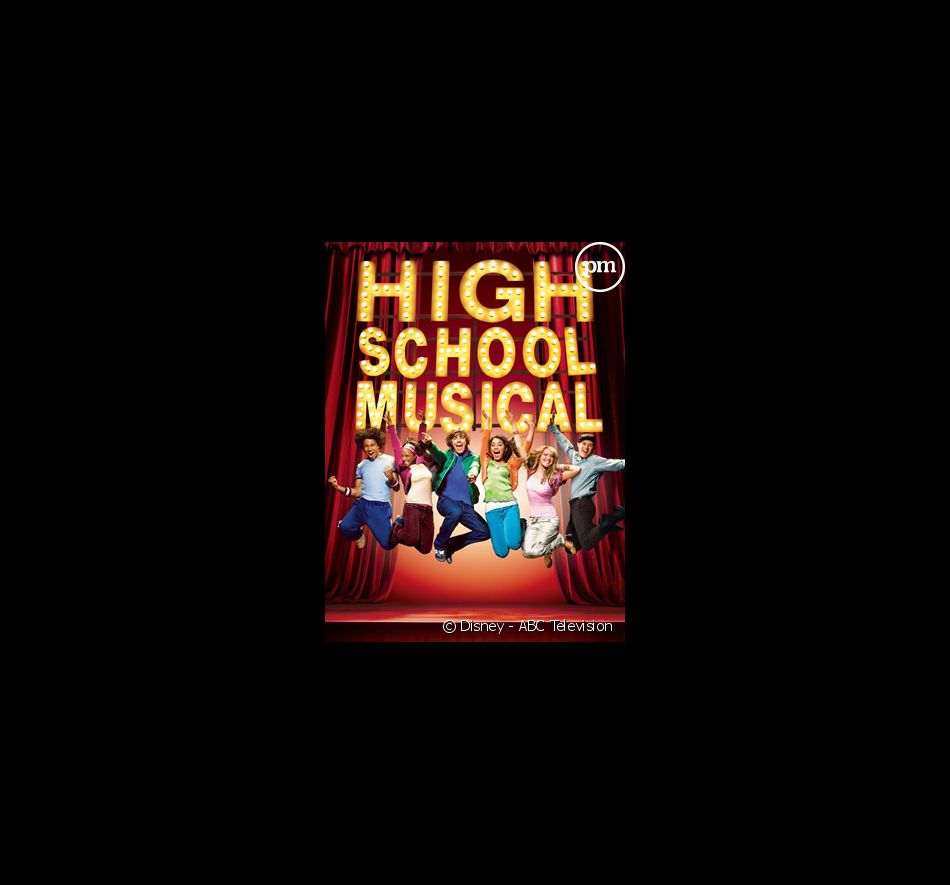 L'affiche du téléfilm "High School Musical".