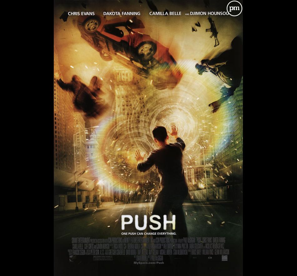Affiche américaine de "Push"