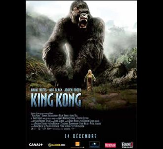 Affiche de 'King Kong'.