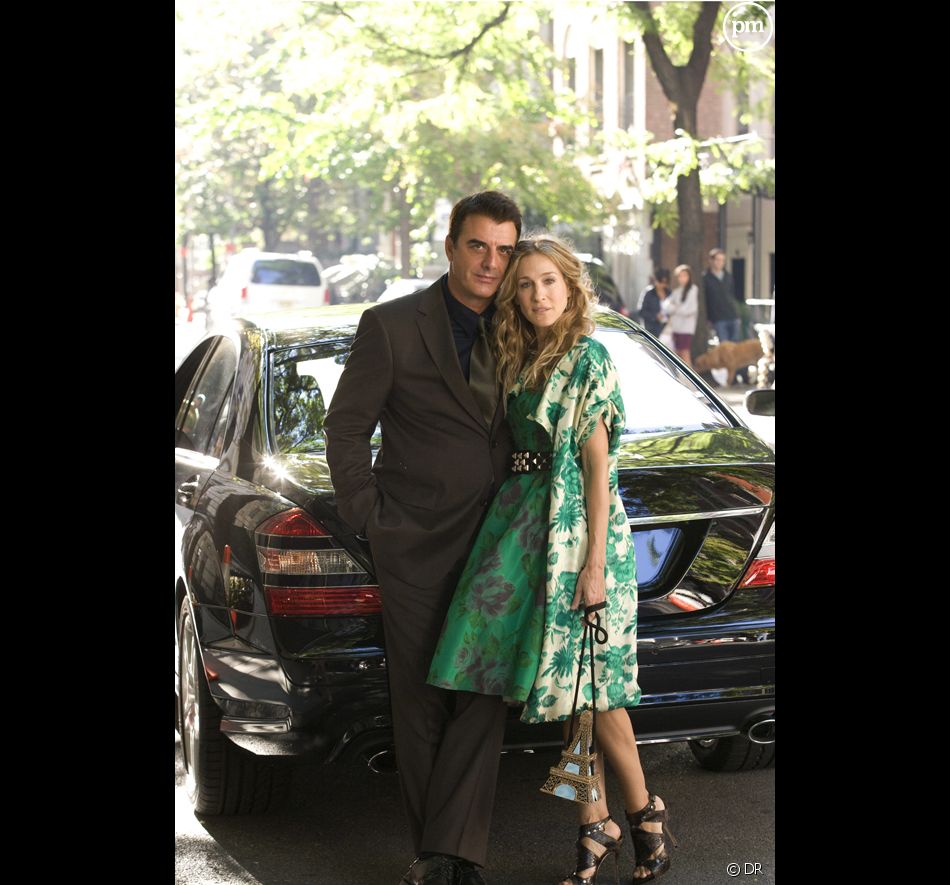 Chris Noth et Sarah Jessica Parker dans "Sex & The City : le film"