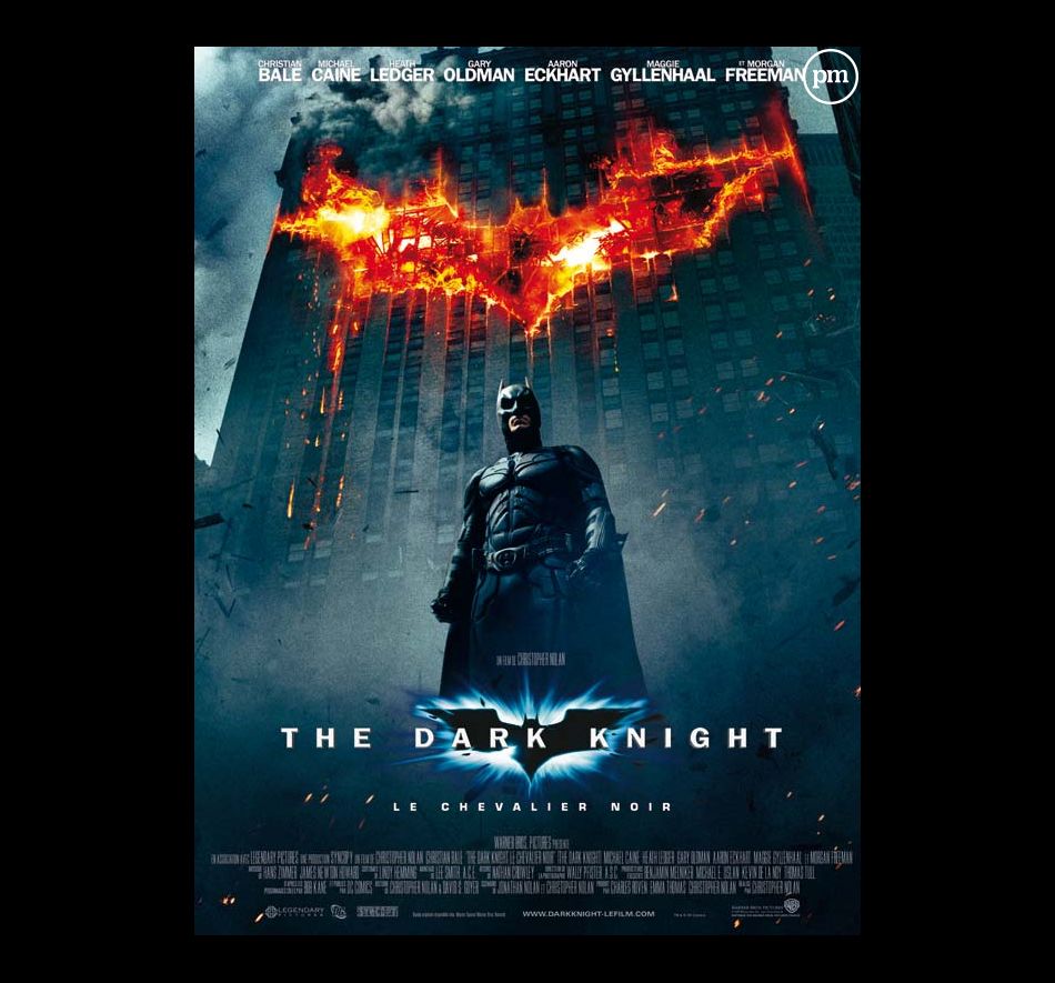 L affiche de "The Dark Knight, le Chevalier noir"