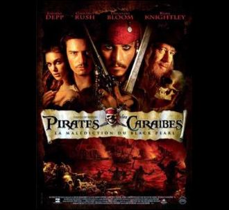 L'affiche du film américain 'Pirates des Caraïbes, la...