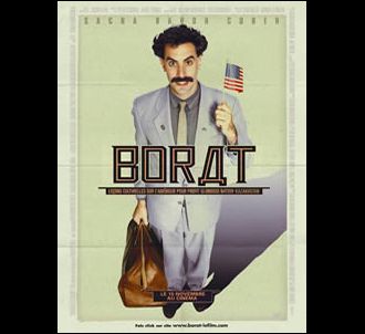 Affiche de 'Borat'.