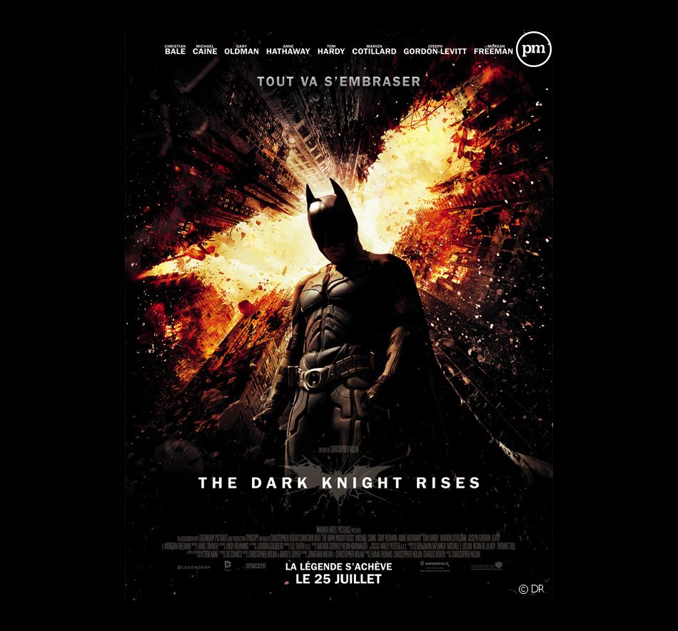 Affiche de "The Dark Knight Rises"