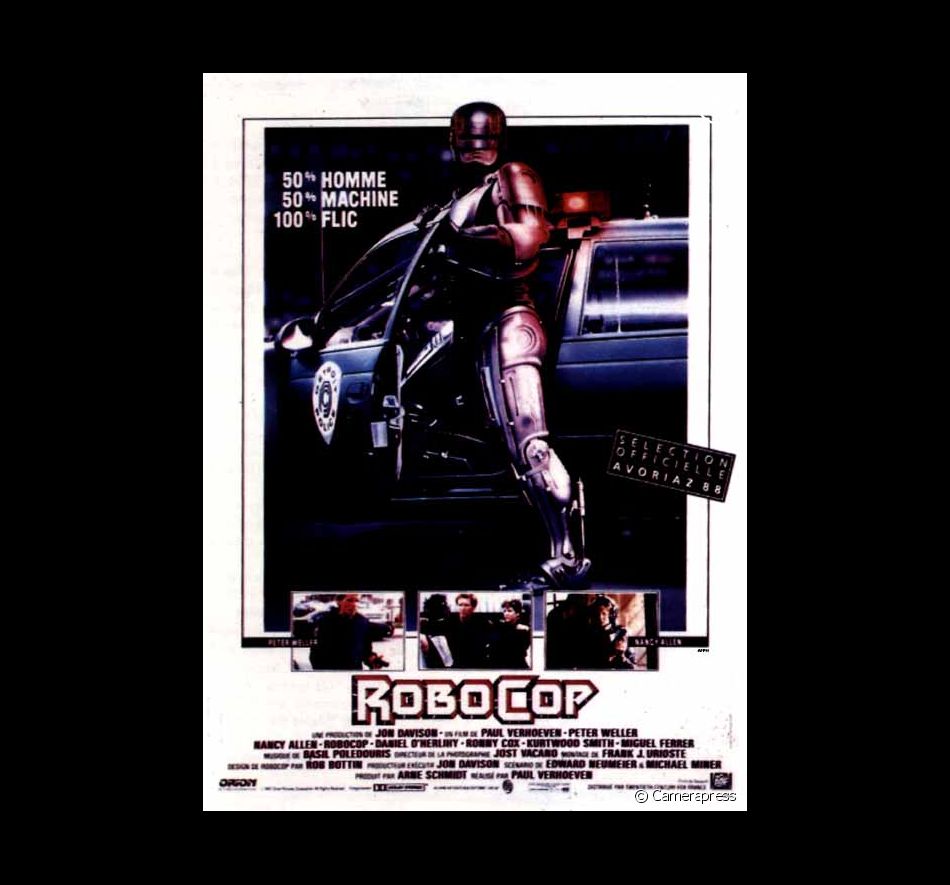 Affiche : ROBOCOP