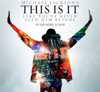 Affiche du film 'This is it' consacré à Michael Jackson