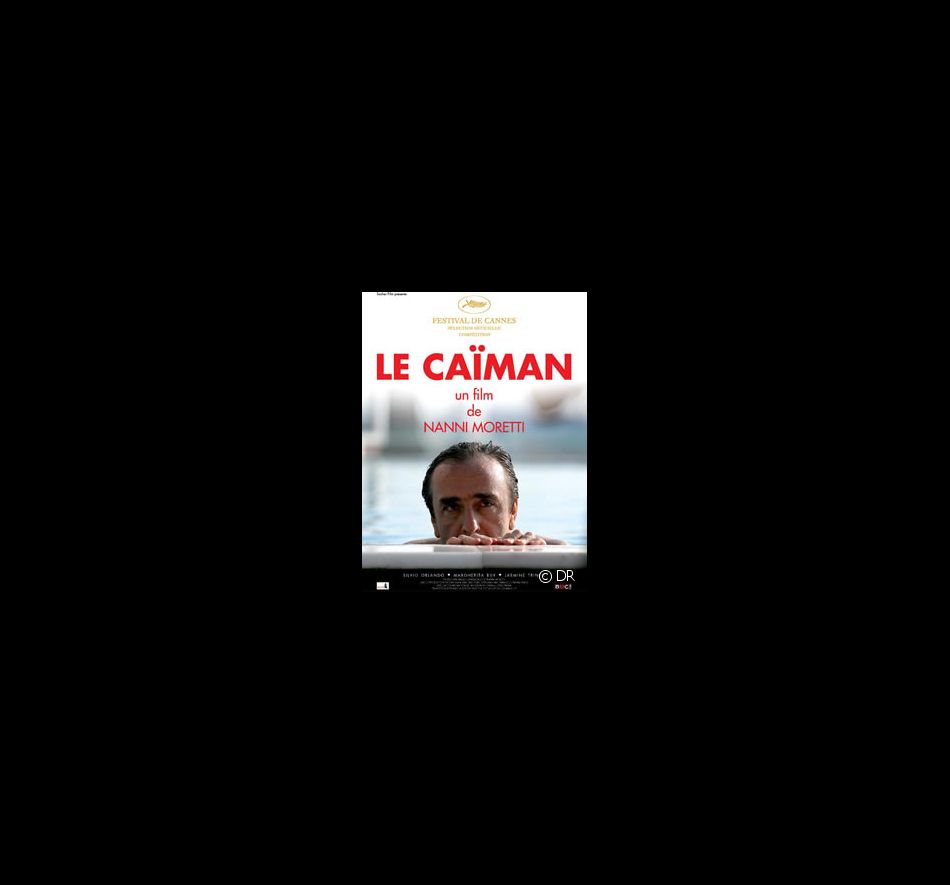 Affiche de "Le Caïman".