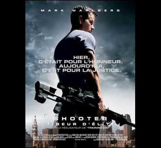 Affiche de 'Shooter tireur d'élite'.