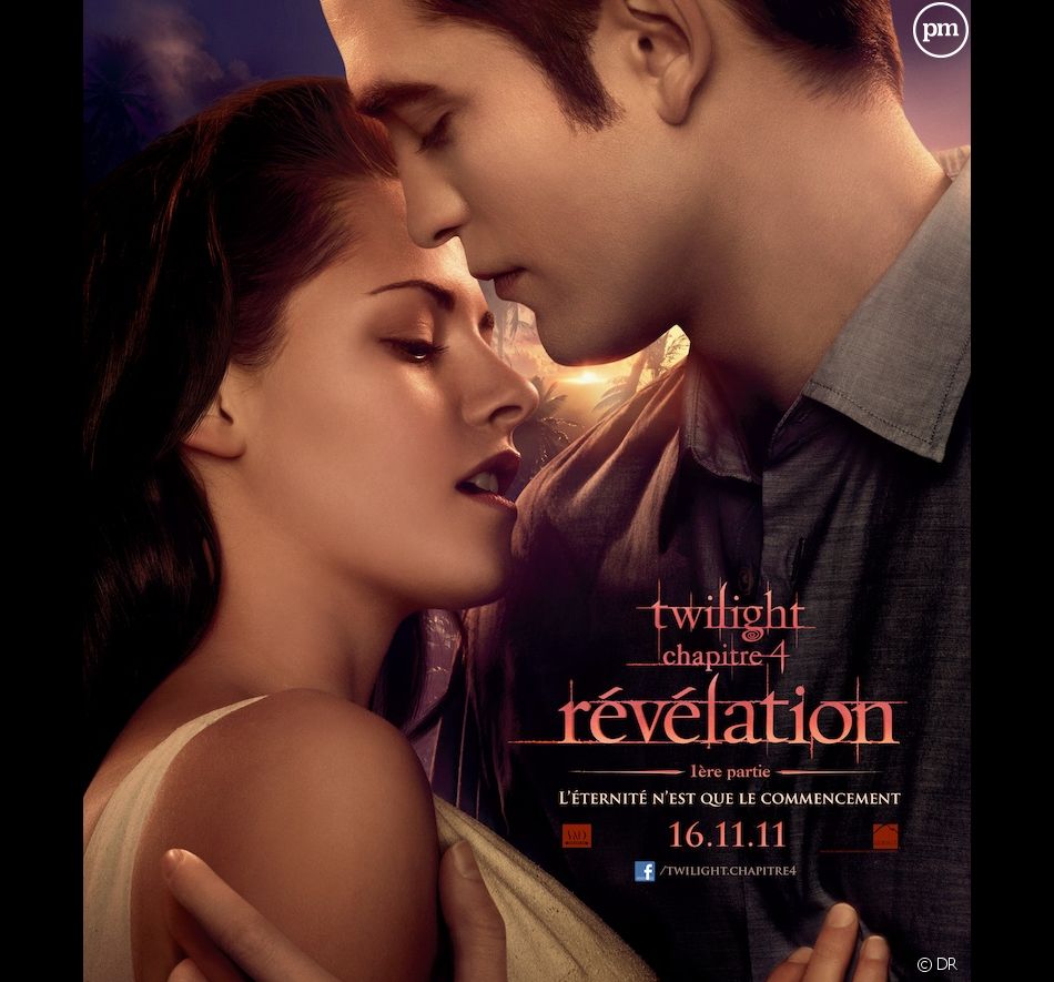 Affiche promotionnelle de "Twilight - Chapitre 4 : Révélation (Partie 1)"
