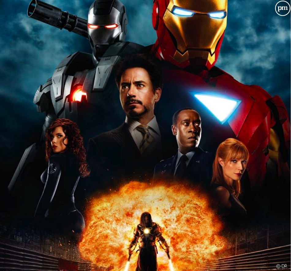 L affiche de "Iron Man 2"