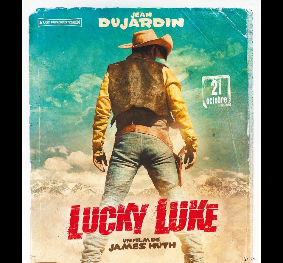 L affiche "Lucky Luke".